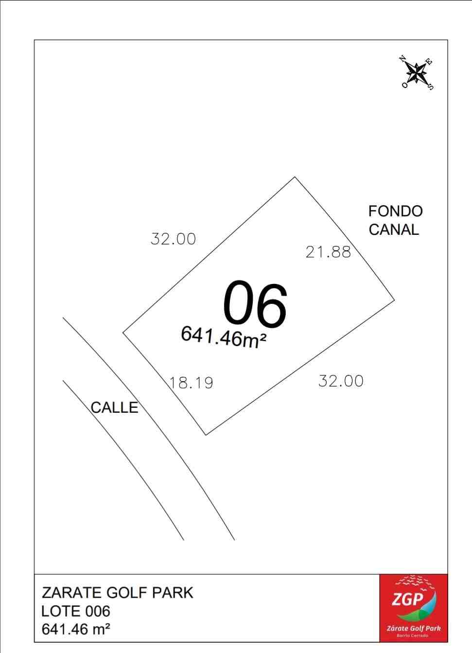 Zarate Golf Park - LOTE A LA VENTA EN ENTRADA
