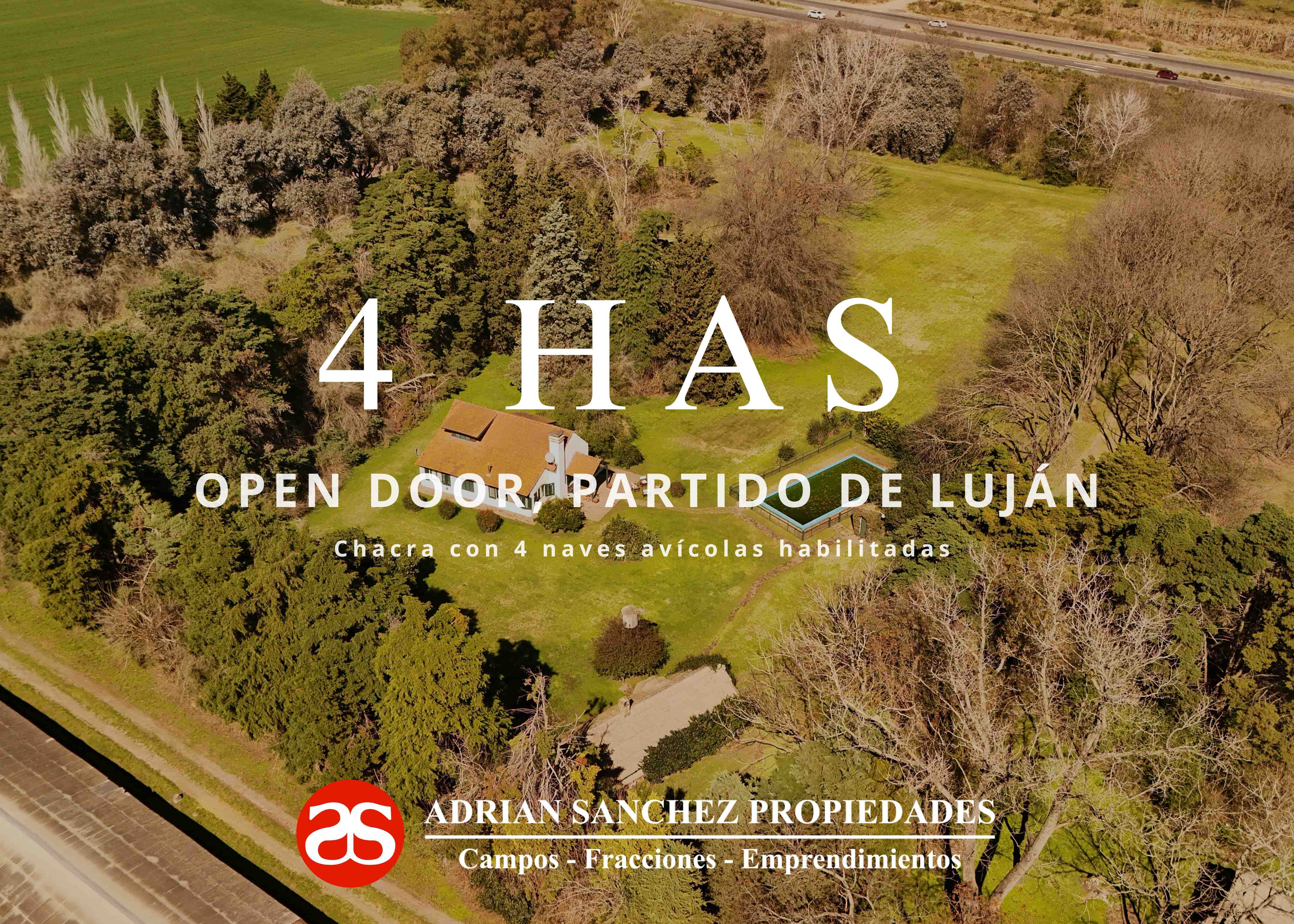 Chacra en Venta en Open Door, Partido de Luján