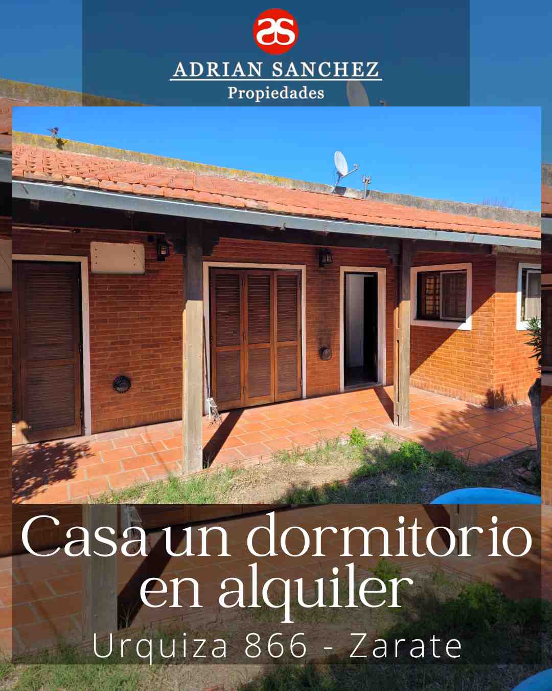 Casa en alquiler en Zárate!!